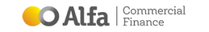 alfa commercial finance logo financieringsgilde