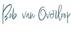 Bob van Overloop handtekening